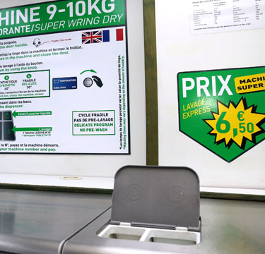Laver à Paris 75017 à prix discount avec des machines grande capacité et hautes performances.